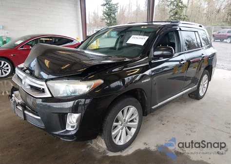 2012 Toyota Highlander Hybrid Limited V6 из США, поврежденный, VIN JTEDC3EH2C2008940